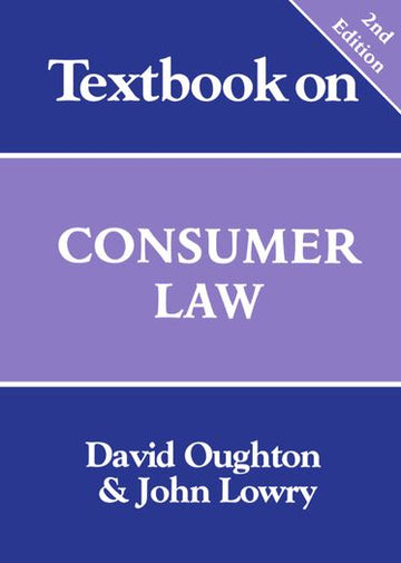 Textbook On Consumer Law