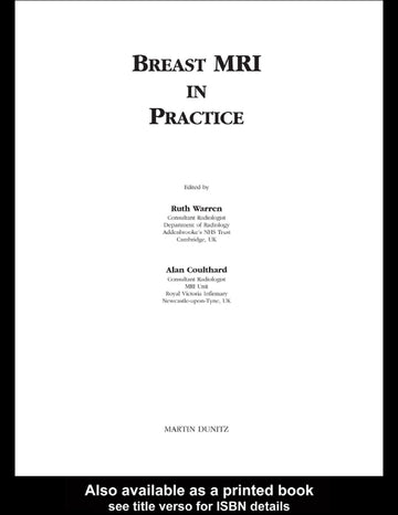 Breast MRI in Practice