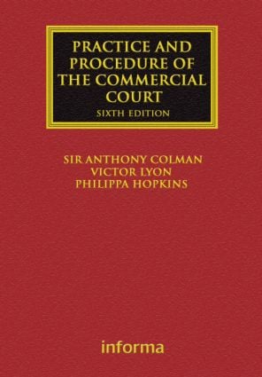 Practice and Procedure of the Commercial Court