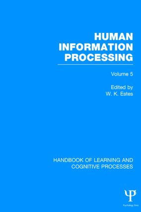Handbook of Learning and Cognitive Processes (Volume 5)