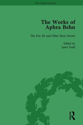 Works of Aphra Behn: v. 3: Fair Jill and Other Stories