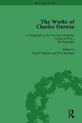 Works of Charles Darwin: Vol 12: A Monograph on the Sub-Class Cirripedia (1854), Vol II, Part 1