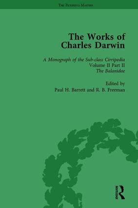 Works of Charles Darwin: Vol 13: A Monograph on the Sub-Class Cirripedia (1854), Vol II, Part 2