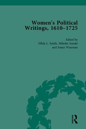 Women's Political Writings, 1610-1725