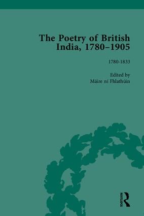 Poetry of British India, 1780–1905