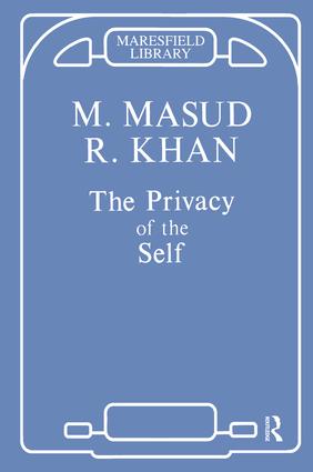 Privacy of the Self