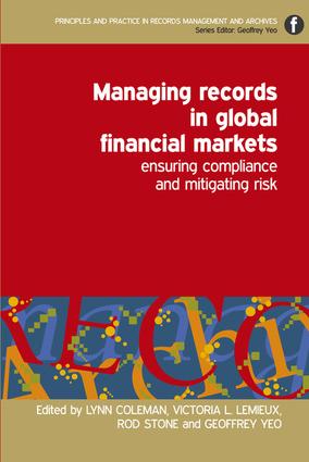 Managing Records in Global Financial Markets
