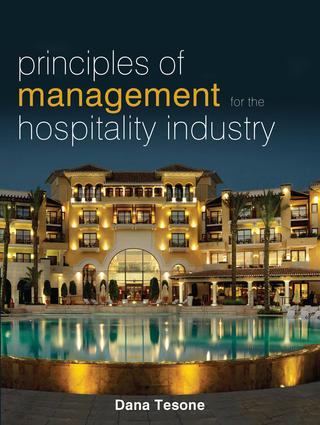 Principles of Management for the Hospitality Industry