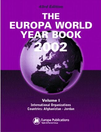 Europa World Year Book 2002