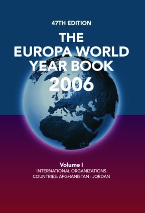 Europa World Year Book 2006