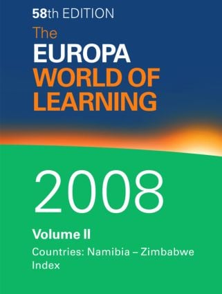 Europa World of Learning 2008 Volume 2