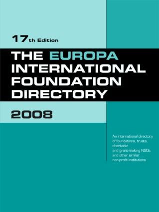 Europa International Foundation Directory 2008
