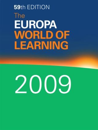 Europa World of Learning 2009