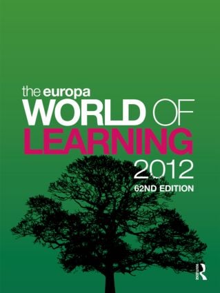 Europa World of Learning 2012