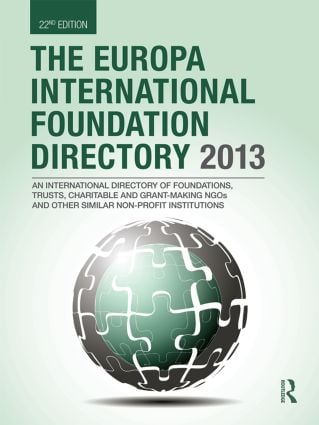 Europa International Foundation Directory 2013