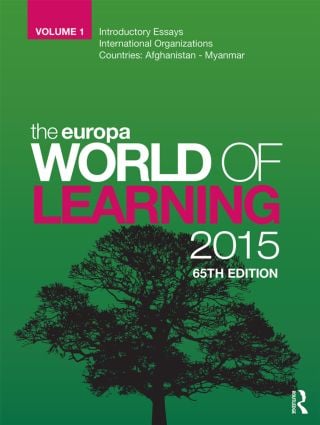 Europa World of Learning 2015