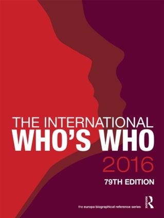 International Who's Who 2016