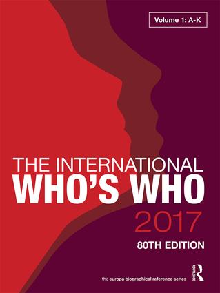International Who's Who 2017