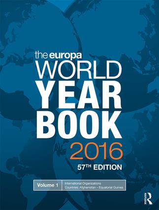 Europa World Year Book 2016