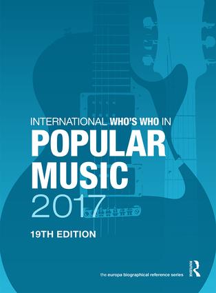 International Who's Who in Popular Music 2017