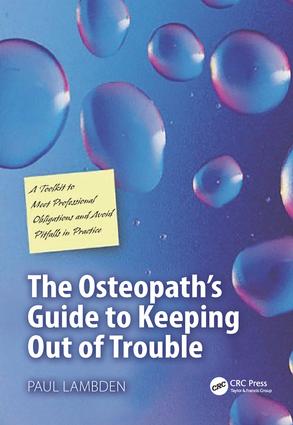 Osteopath's Guide to Keeping Out of Trouble