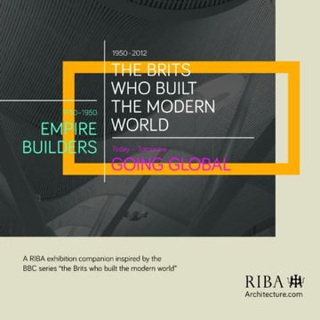 Brits Who Built the Modern World