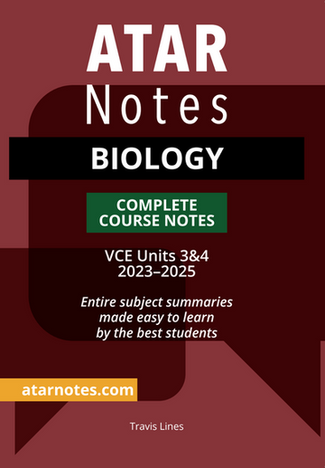 ATAR Notes VCE Biology 3&4 Notes (2023-2025)