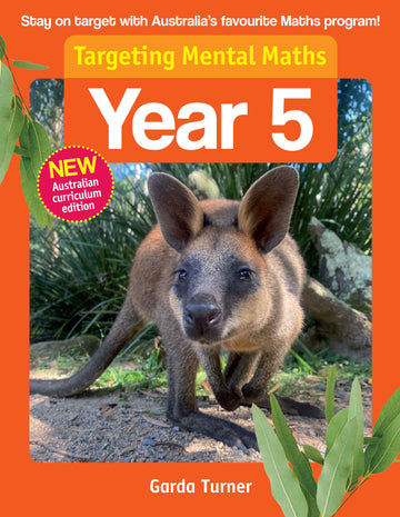 Targeting Mental Maths Australian Curriculum Year 5 - New       Edition 2022