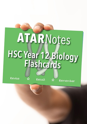 ATAR Notes HSC Year 12 Biology Flashcards