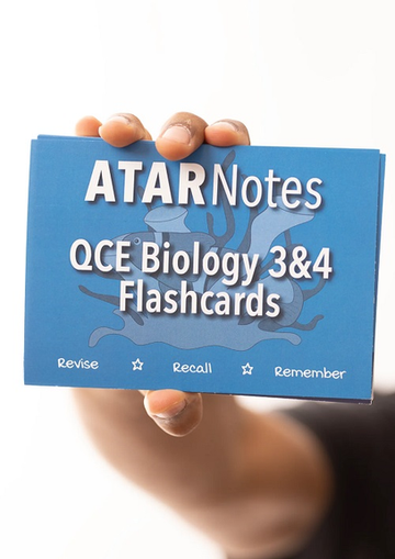 ATAR Notes QCE Biology 3&4 Flashcards