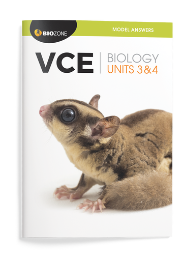 VCE Biology Units 3 & 4 – Model Answers