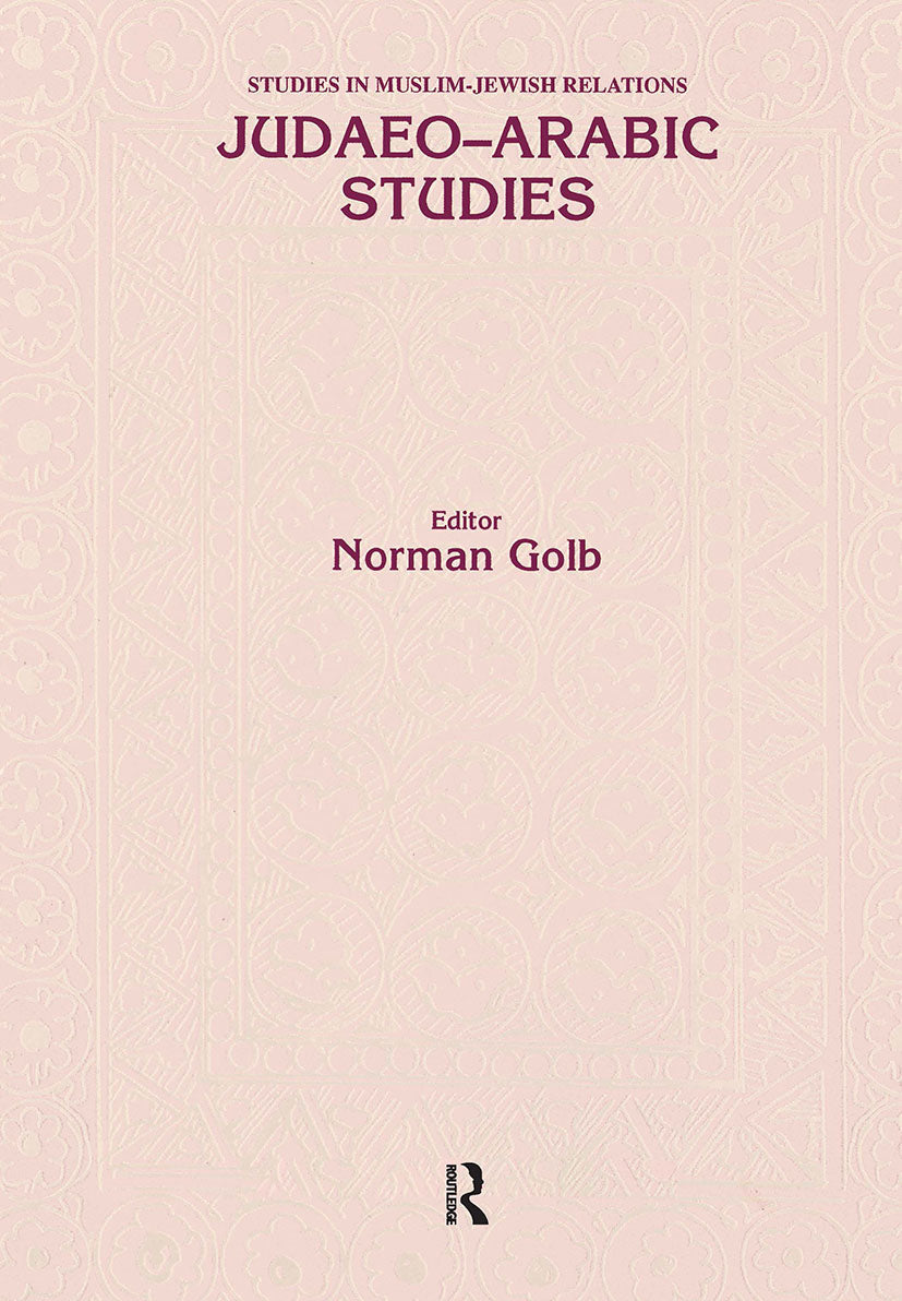 Judaeo Arabic Studies