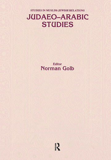 Judaeo Arabic Studies