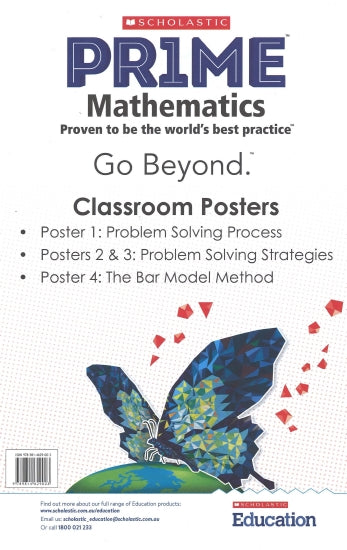 PR1ME Mathematics Posters (set of 4)
