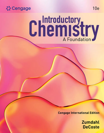Introductory Chemistry Foundation, International Student Edition