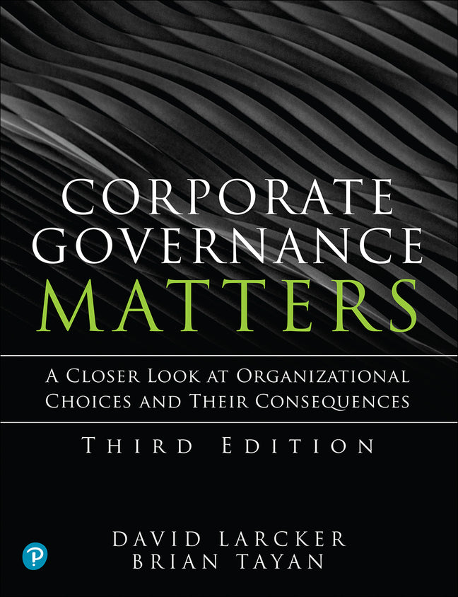 Corporate Governance Matters