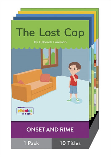 Nelson Phonics in a Box 2: Onset and Rime Story Books x 10