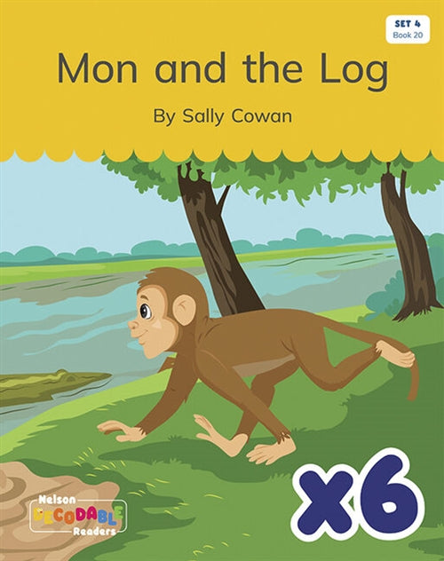  Mon and the Log x 6 (Set 4, Book 20)