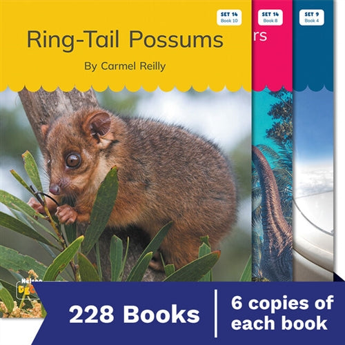 Nelson Decodable Readers Sets 6-14 Non-Fiction Pack x 228