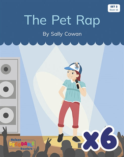  The Pet Rap x 6 (Set 2, Book 16)