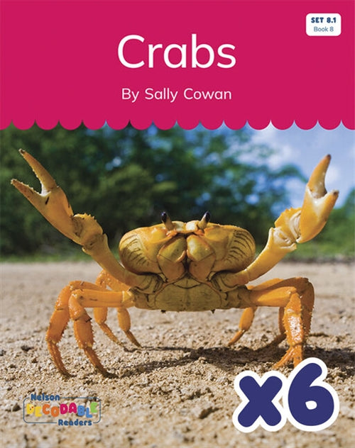  Crabs x 6 (Set 8.1, Book 8)