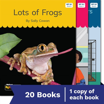 Nelson Decodable Readers Set 8 X 20