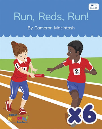  Run, Reds, Run! x 6 (Set 3, Book 20)