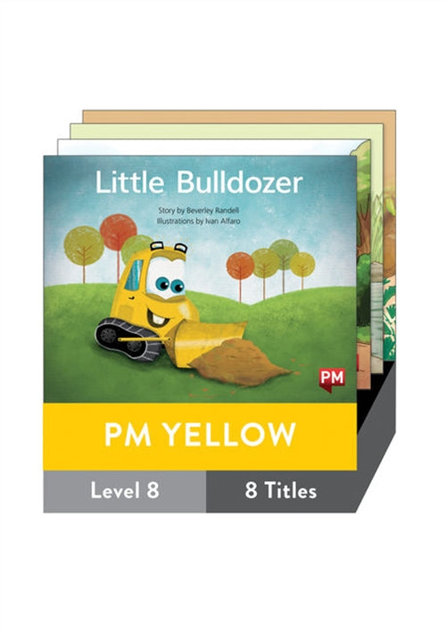 PM Guided Readers Yellow Fiction Level 8 Pack x 8