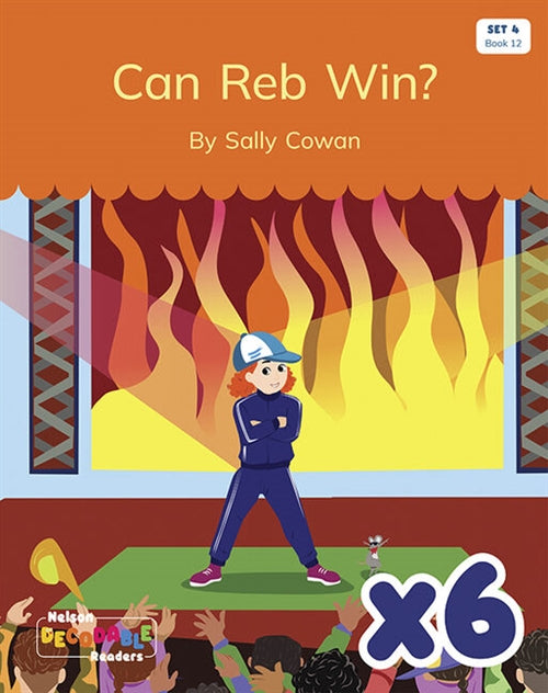  Can Reb Win? x 6 (Set 4, Book 12)