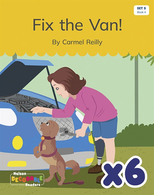  Fix the Van! x 6 (Set 5 Book 4)
