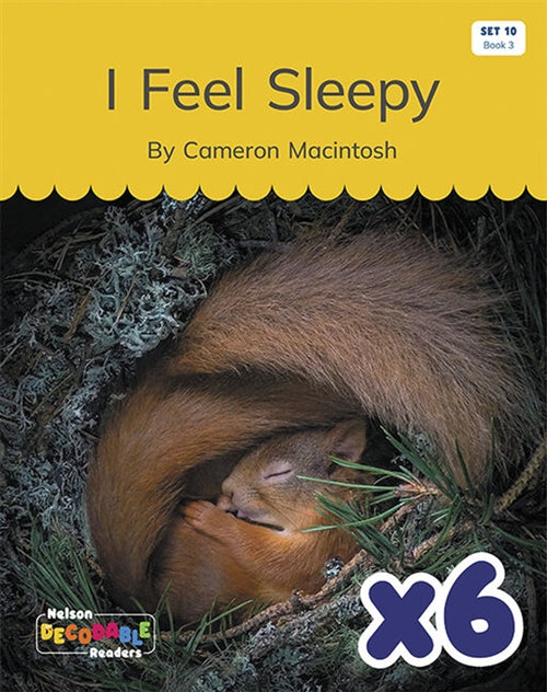  I Feel Sleepy x 6 (Set 10, Book 3)