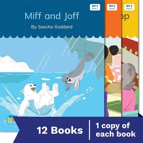Nelson Decodable Readers Set 6 X 12