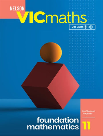 Nelson VICmaths 11 Foundation Mathematics Student book with 1 Access Code