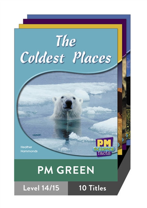 PM Science Facts Green Level 14-15 Pack (10 titles)